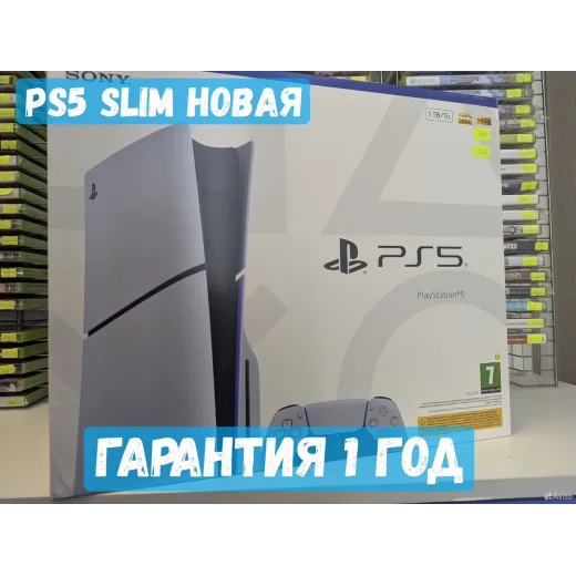 Playstation 5 Slim New гарантия 1 год