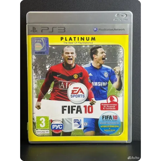 Fifa 10 PS3 (bles-00615) (Русская версия)
