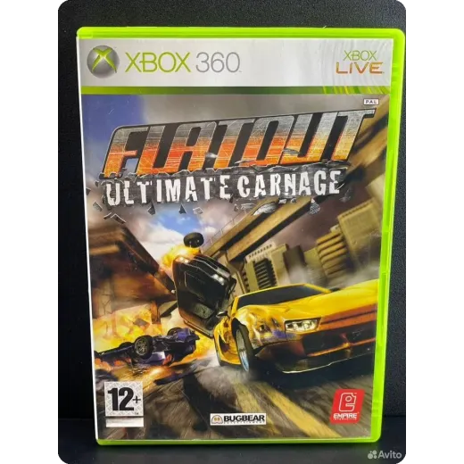 Flatout Ultimate Carnage Xbox 360 (pal) (Английска