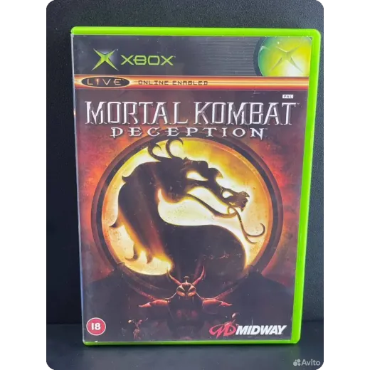 Mortal Kombat Deception Xbox original (pal) (Англи