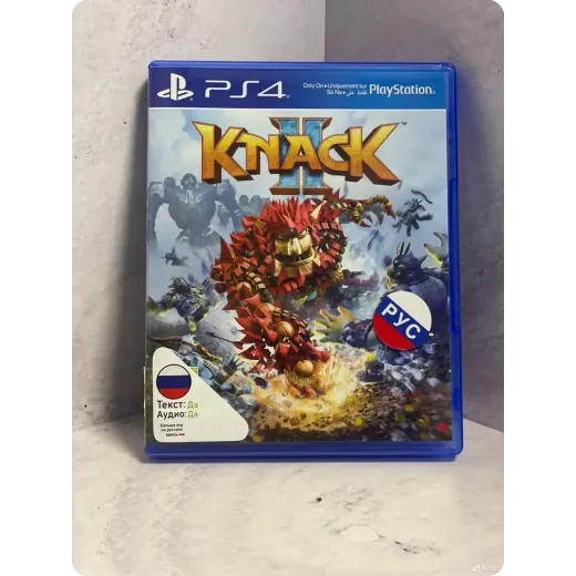 Knack 2 PS4 Б/У (cusa-07670) Knack 2 PS4 Б/У (cusa-07670)