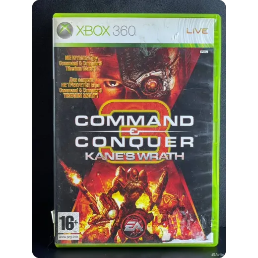 Command Conquer Kanes Wrath Xbox 360 (pal)