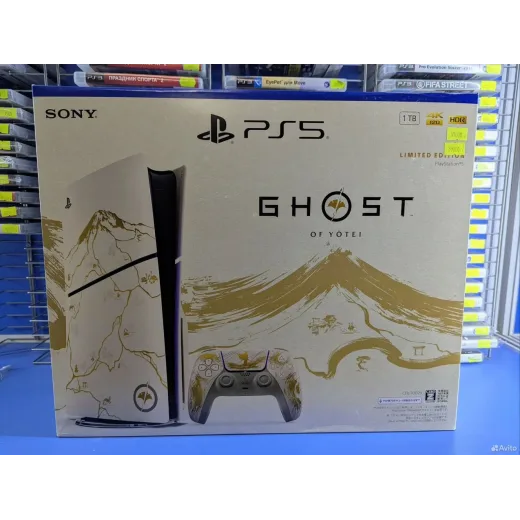 New Ps5 Slim Ghost of yotei с дисководом