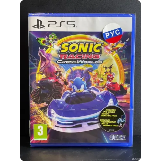 Sonic Racing CrossWorlds PS5 (ppsa-08804)