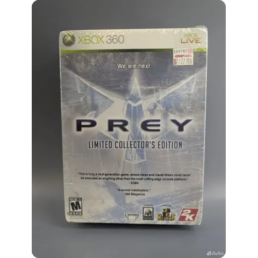 Prey limited collectors edition Xbox 360 (sealed)
