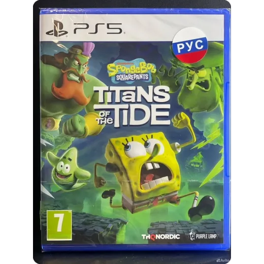 SpongeBob SquarePants Titans of the Tide PS5 NEW