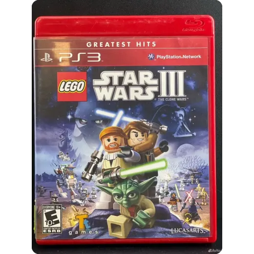 Lego Star Wars 3 The Clone Wars PS3 (blus-30540)