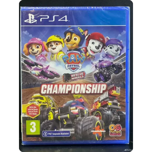Paw Patrol Rescue Wheels PS4 NEW (cusa-52195)