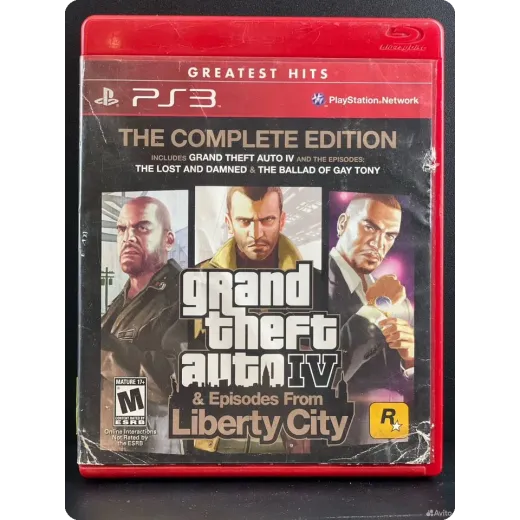 GTA 4 The Complete Edition PS3 (blus-30682)