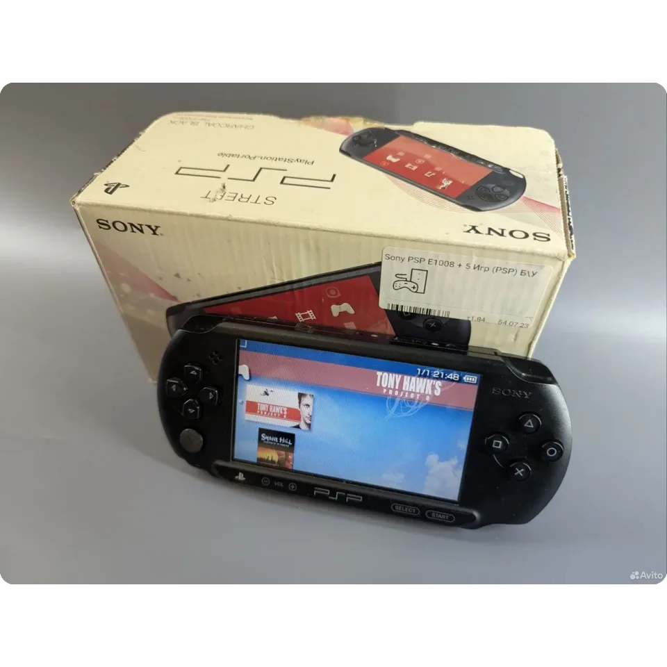 Psp street прошитая + игры