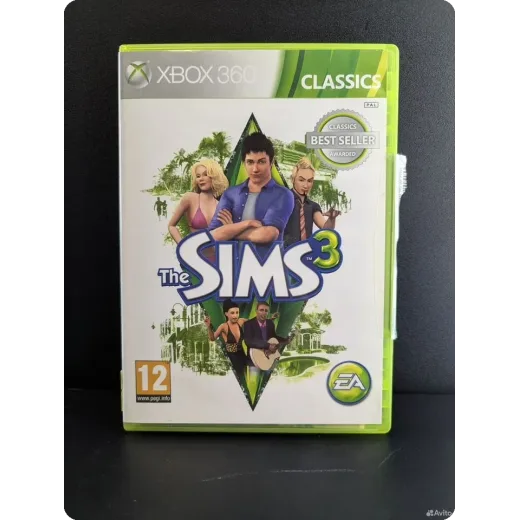 The Sims 3 xbox 360 (pal) (Русская версия)