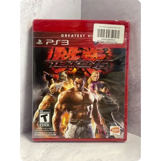 Tekken 6 PS3 Sealed (blus-30359)