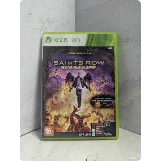 Saints row gat out of hell xbox 360 (pal)