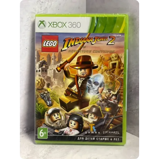 Lego Indiana Jones 2 Xbox360 Sealed (pal)