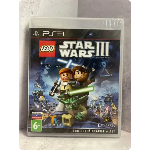 Lego Star Wars 3 PS3 Sealed (bles-00934)