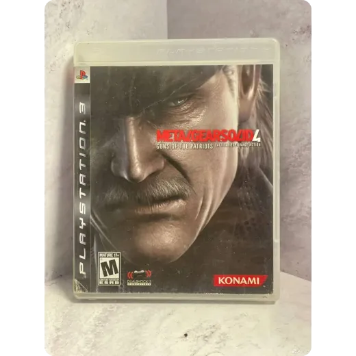 Metal Gear Solid 4 PS3 (blus-30109) Английская вер