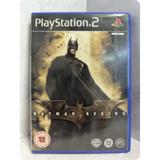 Batman Begins PS2 (sles - 53387) — 8062649126 (Игры PlayStation 2)
