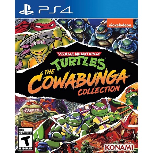 Teenage Mutant Ninja Turtles: the Cowabanga Collection PS4 Б/У