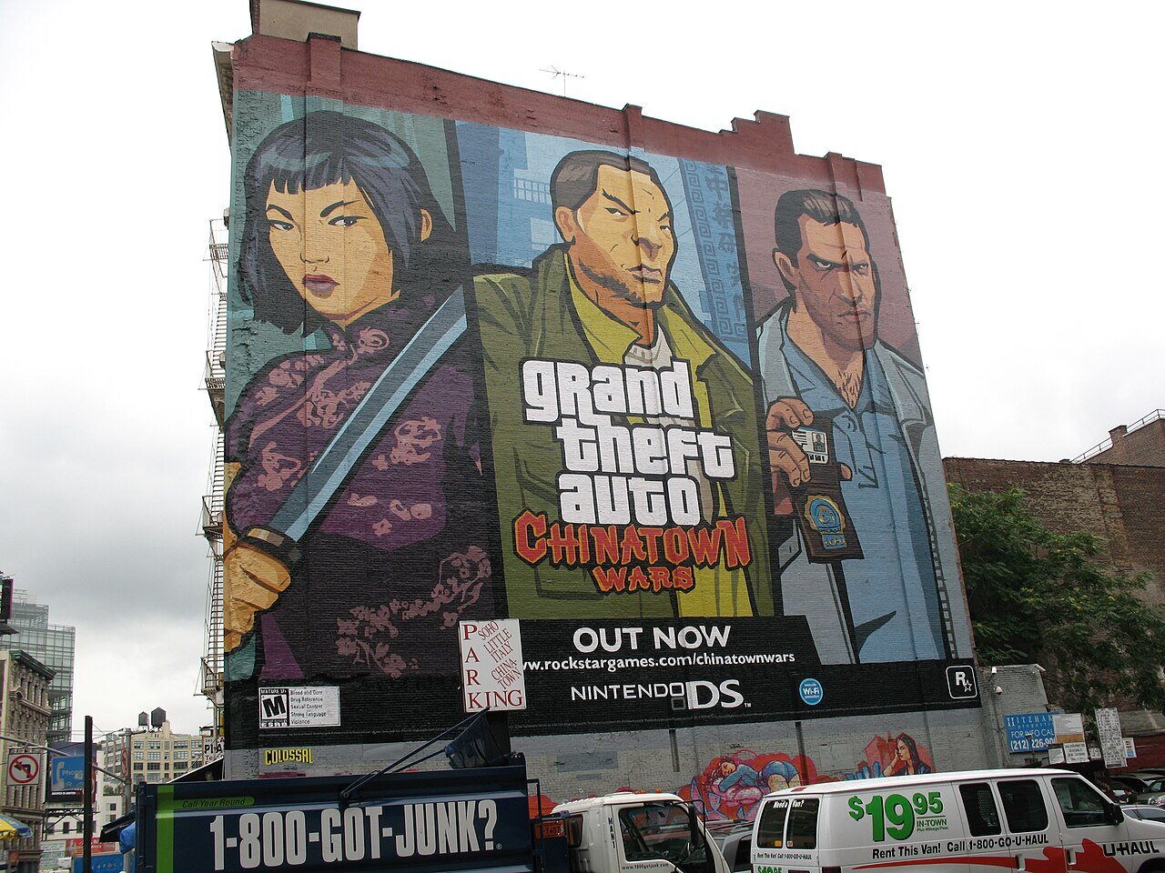Атмосфера города в стиле GTA