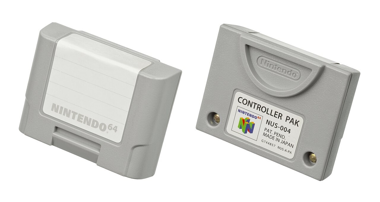 Карта памяти Nintendo 64 Controller Pak