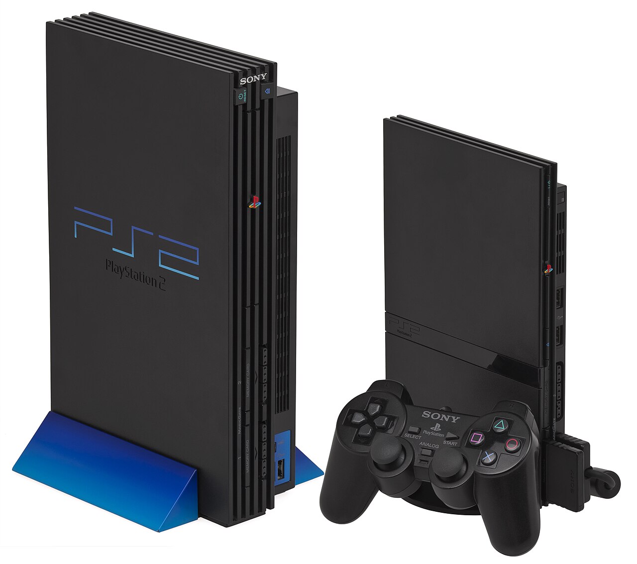 Разные версии консоли PlayStation 2