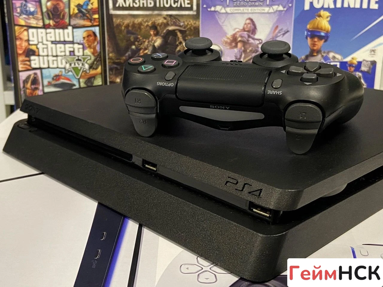 Playstation 4 Slim 1000GB прошитая