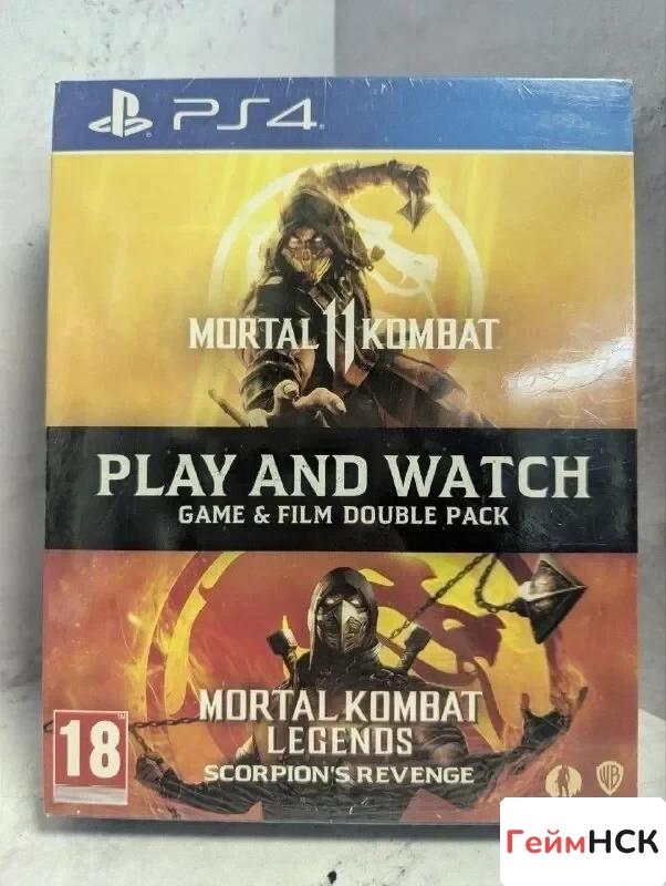 Купить Mortal Kombat 11 Play and Watch Game & Film PS4 7486067127