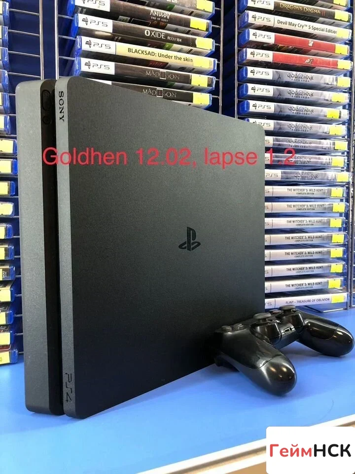 Sony Playstation 4 Slim 500b goldhen 12.02, laps 1