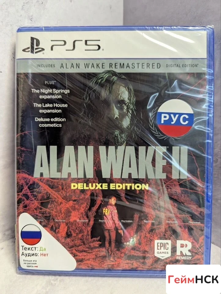 Купить Alan Wake 2 Deluxe Edition PS5 NEW (ppsa-23792) (Р 7646945058 — PlayStation 5