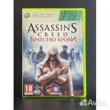Assassins Creed Братство Крови Xbox 360 (pal) (Рус