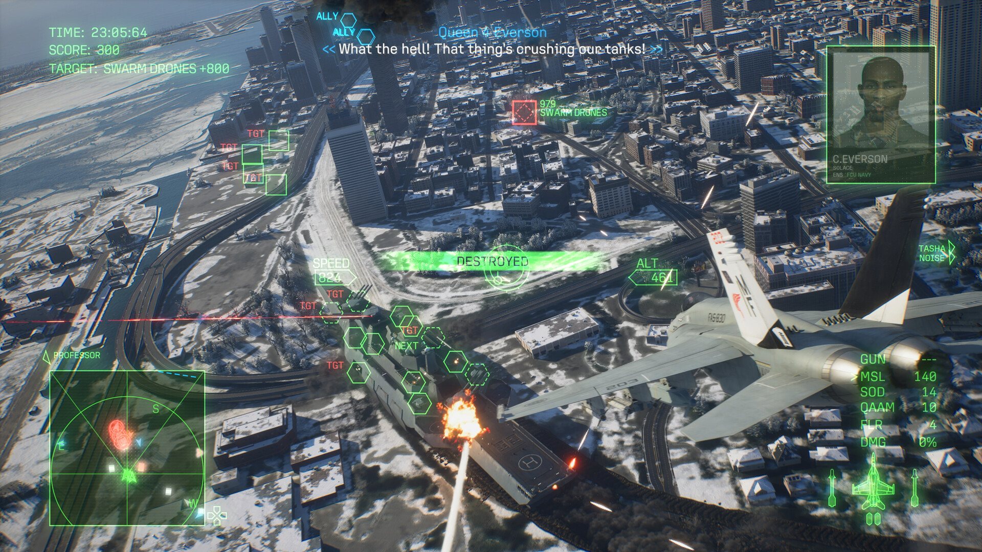 ACE COMBAT 8: WINGS OF THEVE — скриншот 4