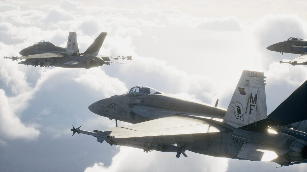 Ace Combat 8: Wings of Theve — кадр из игры