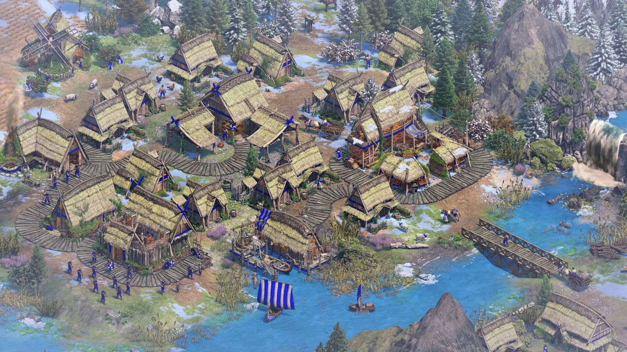 Age of Empires II: Definitive Edition - The Viking Sagas — кадр из игры