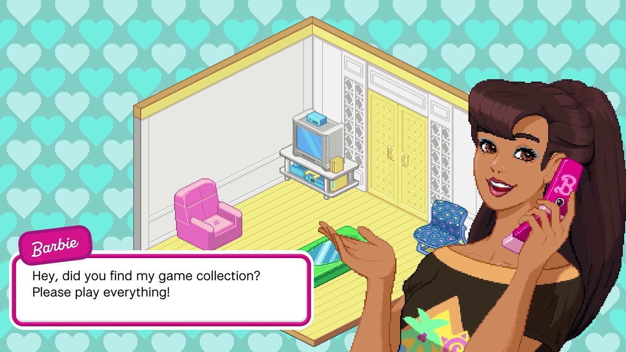 Barbie Rewind — кадр из игры