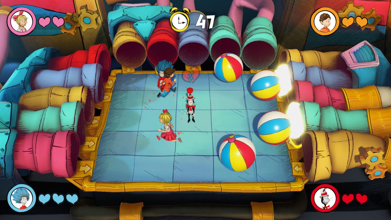 The Cat in the Hat: Rainy Day Mayhem — кадр из игры