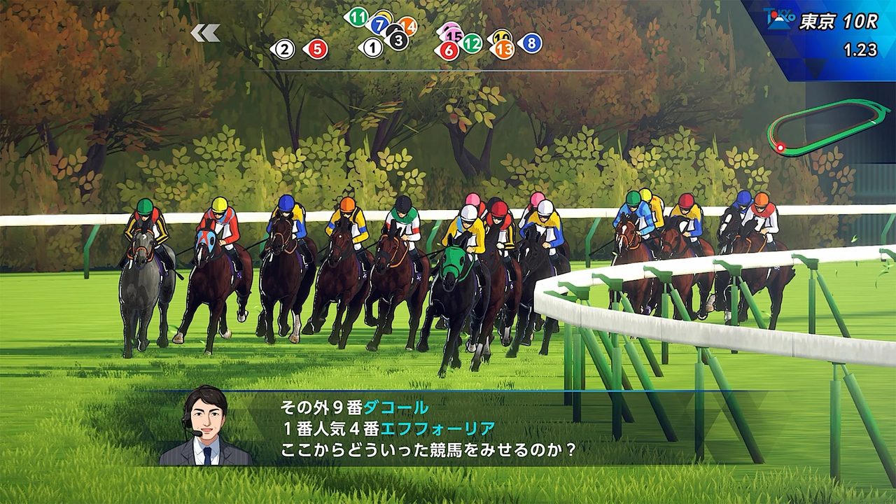 Derby Stallion 2 — кадр из игры