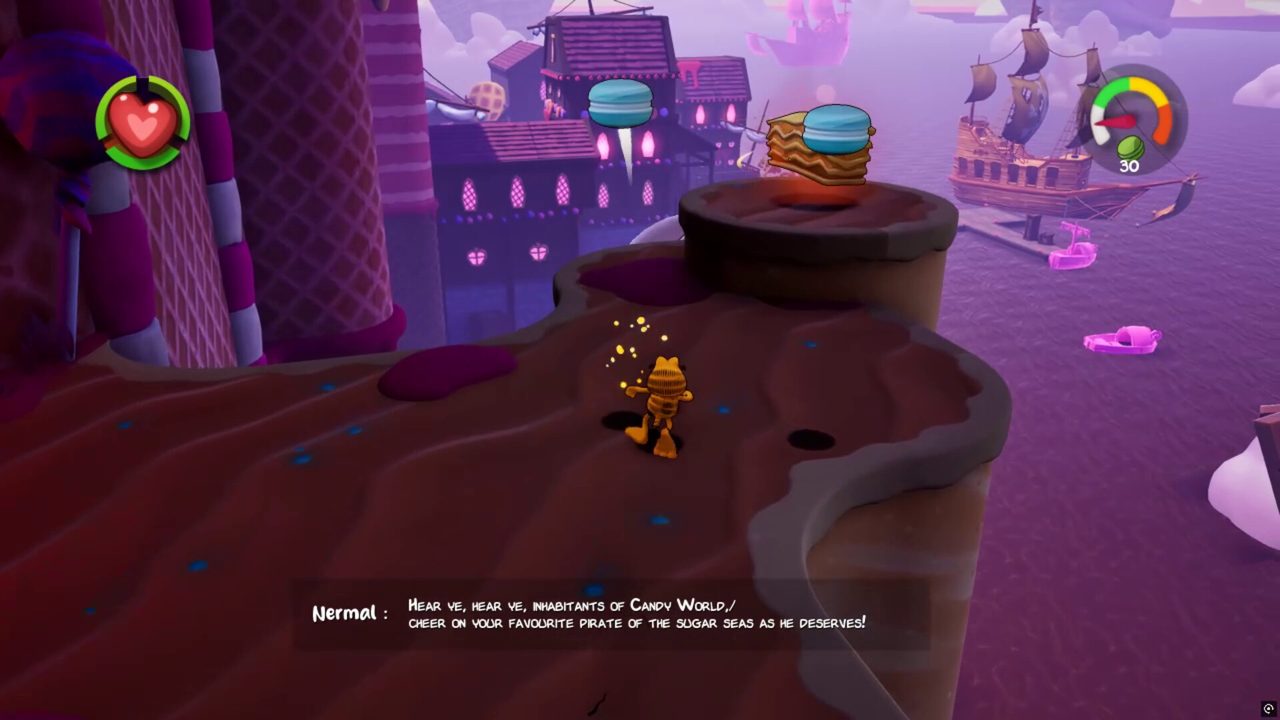 Garfield: Escape from Monday — кадр из игры