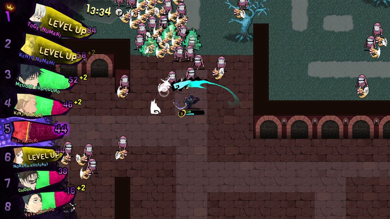 Jujutsu Kaisen Rumble: Survivaton — кадр из игры