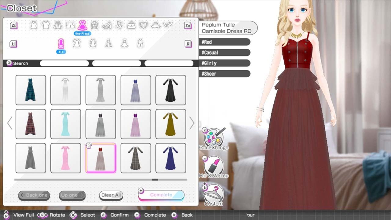 Model Debut4 — кадр из игры