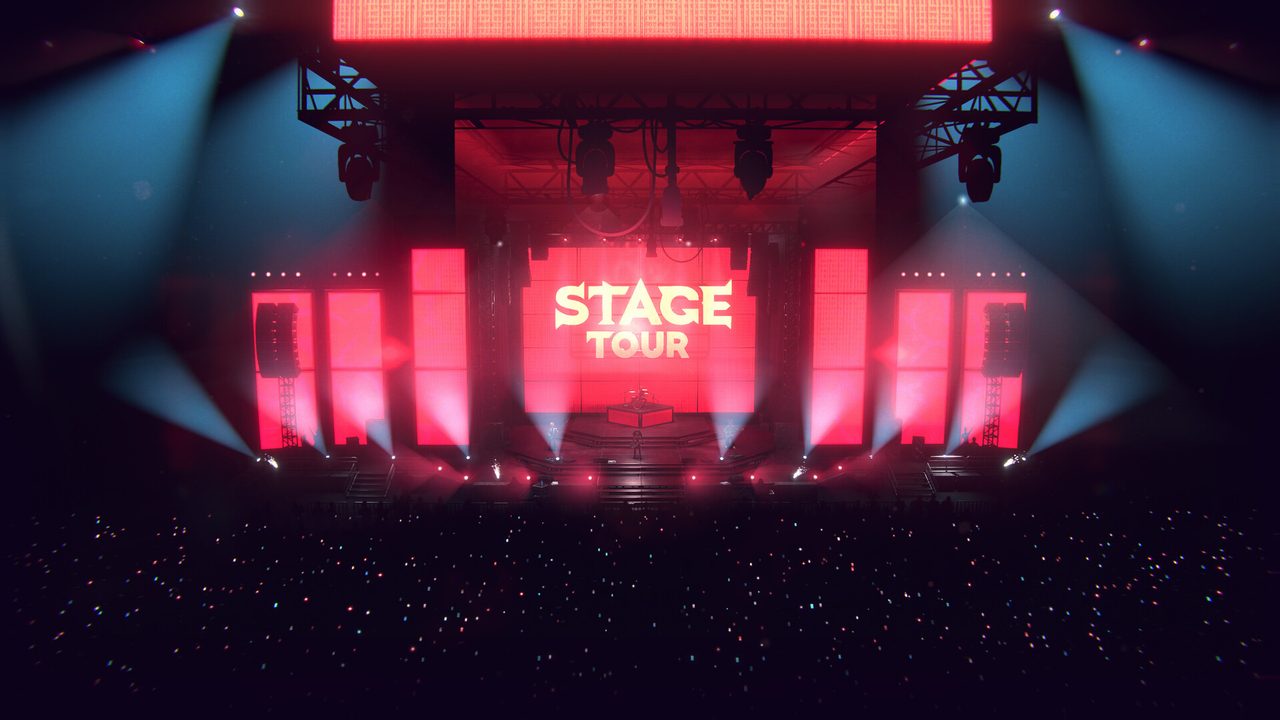 STAGE TOUR — кадр из игры