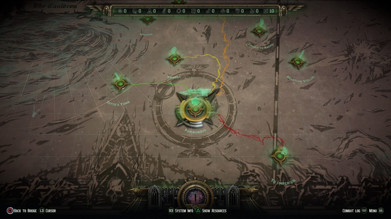 Warhammer 40,000: Rogue Trader - Processional of the Damned — кадр из игры